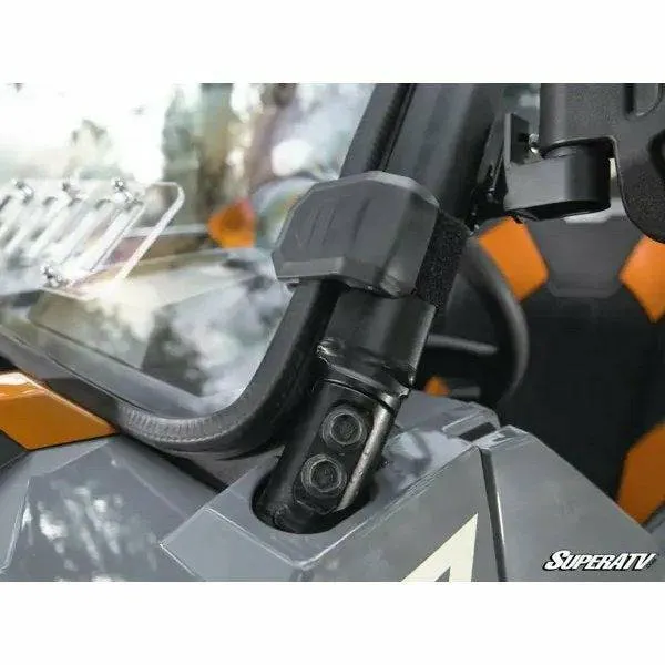 SuperATV Polaris General Scratch Resistant Vented Full Windshield