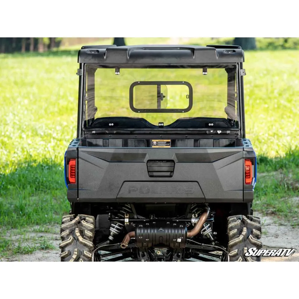 SuperATV Polaris Ranger Midsize Rear Sliding Windshield