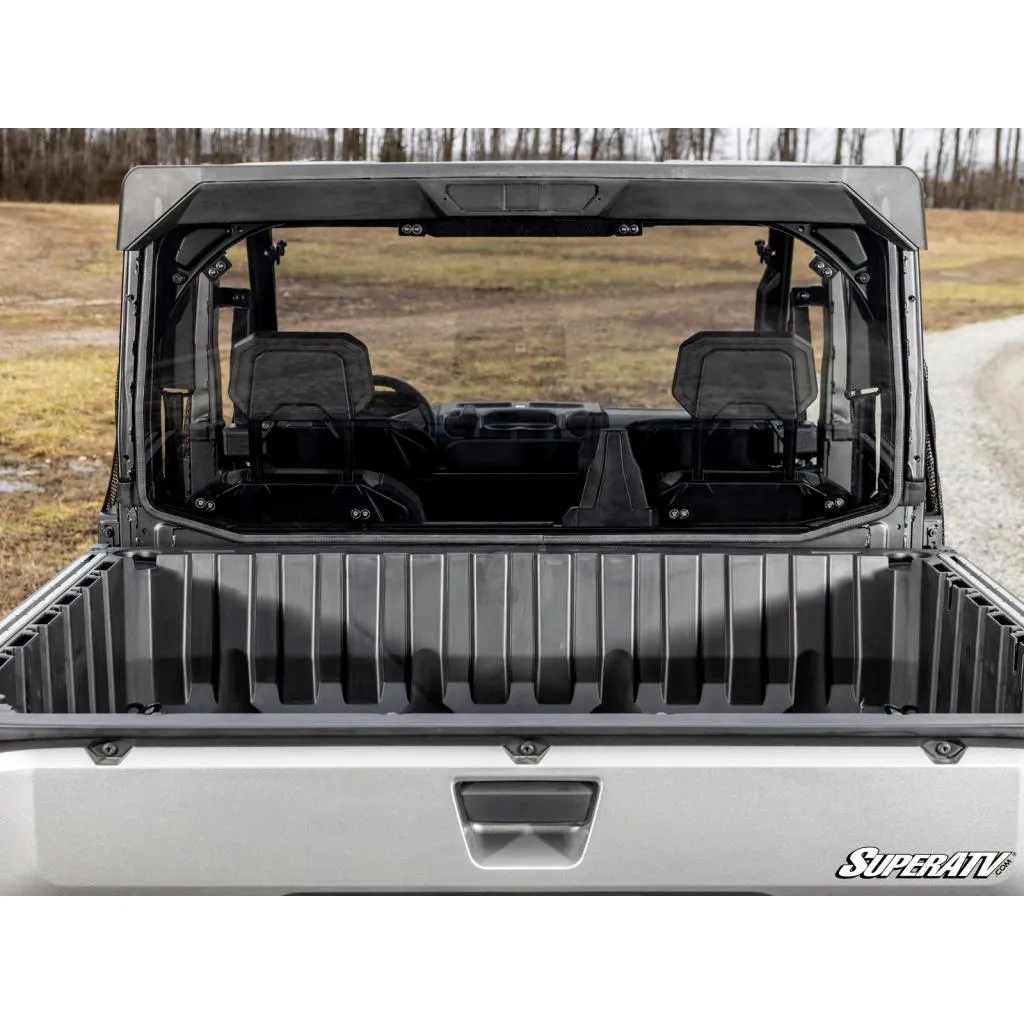 SuperATV Polaris Ranger XD 1500 Scratch-Resistant Rear Windshield