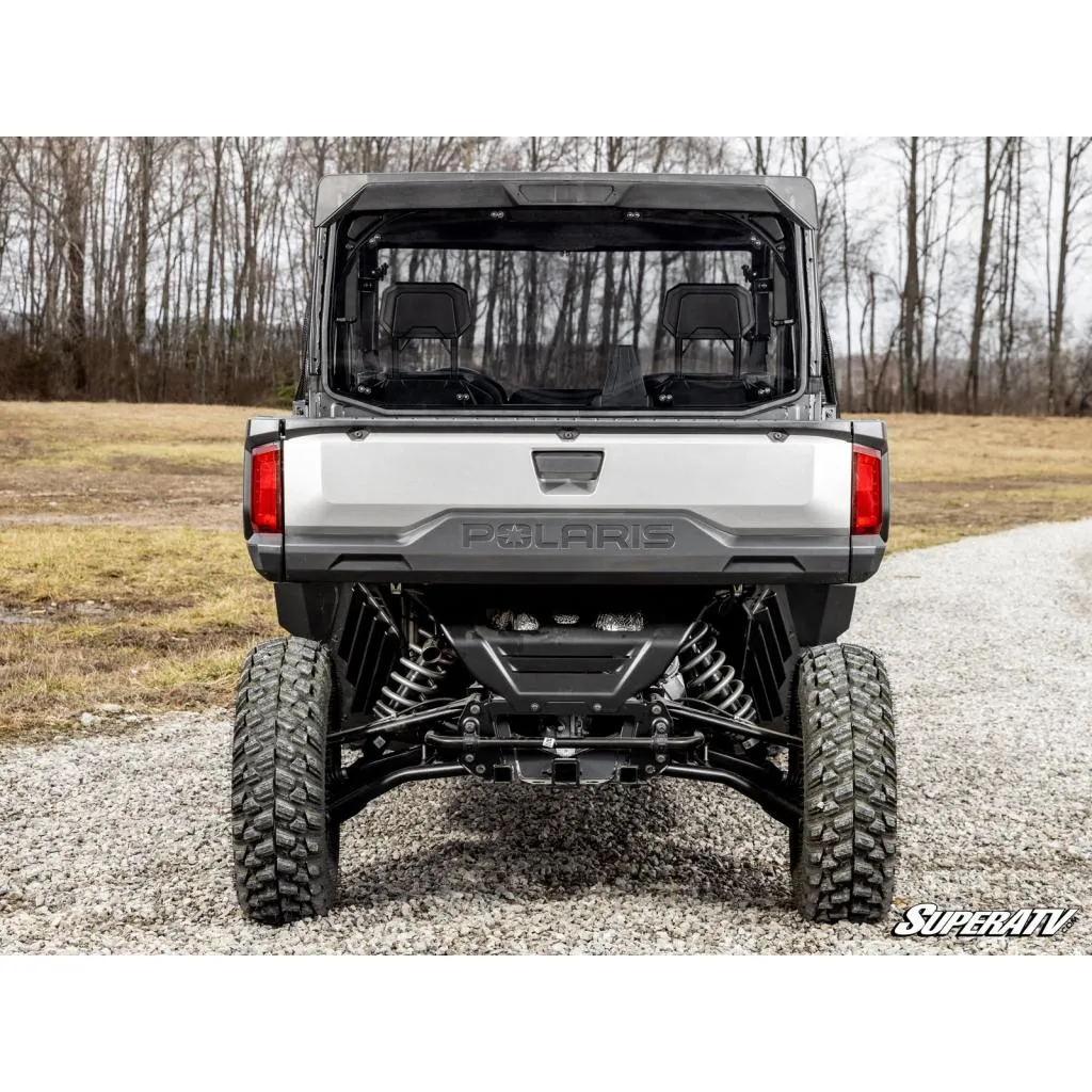 SuperATV Polaris Ranger XD 1500 Scratch-Resistant Rear Windshield