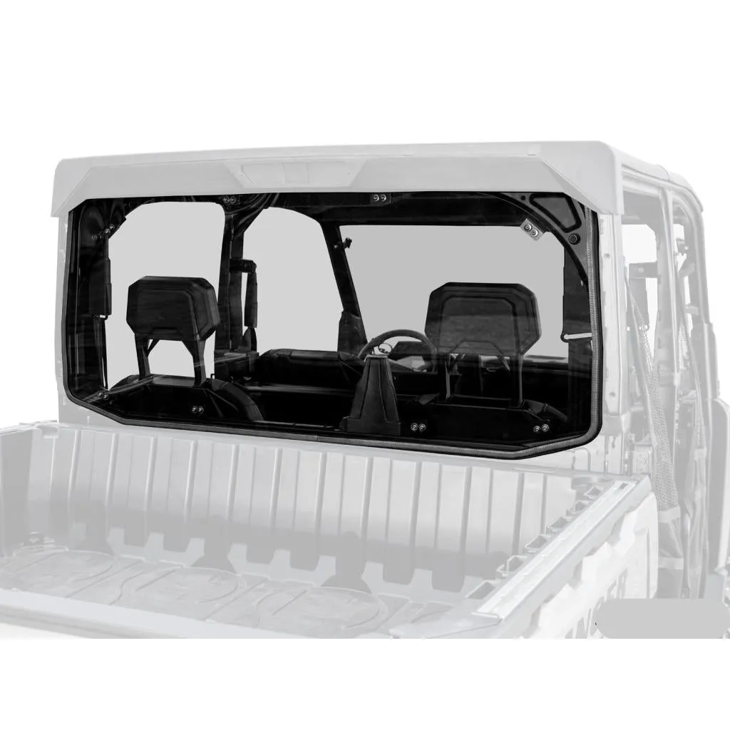 SuperATV Polaris Ranger XD 1500 Scratch-Resistant Rear Windshield