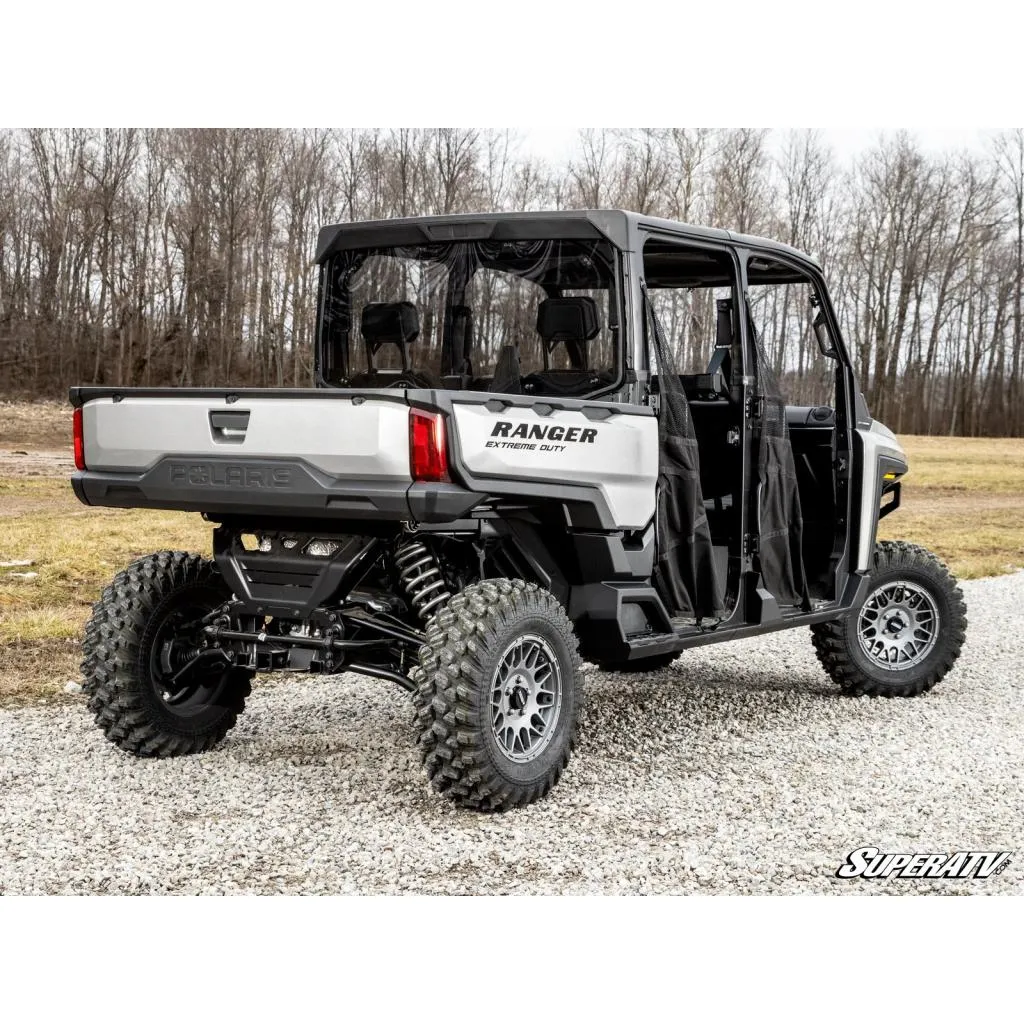 SuperATV Polaris Ranger XD 1500 Scratch-Resistant Rear Windshield