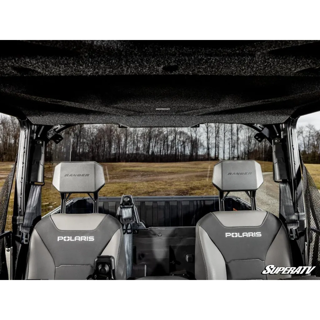 SuperATV Polaris Ranger XD 1500 Scratch-Resistant Rear Windshield