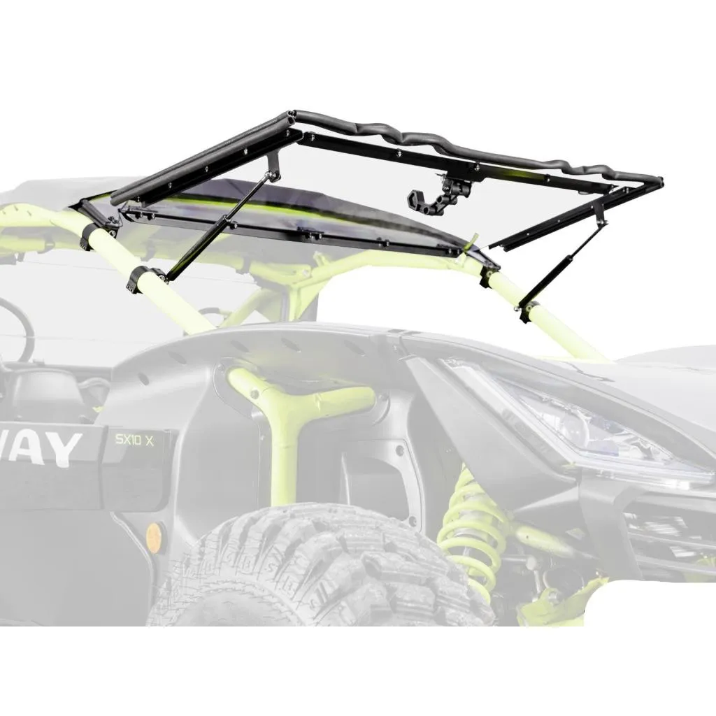 SuperATV Segway Villain Scratch-Resistant Flip Windshield