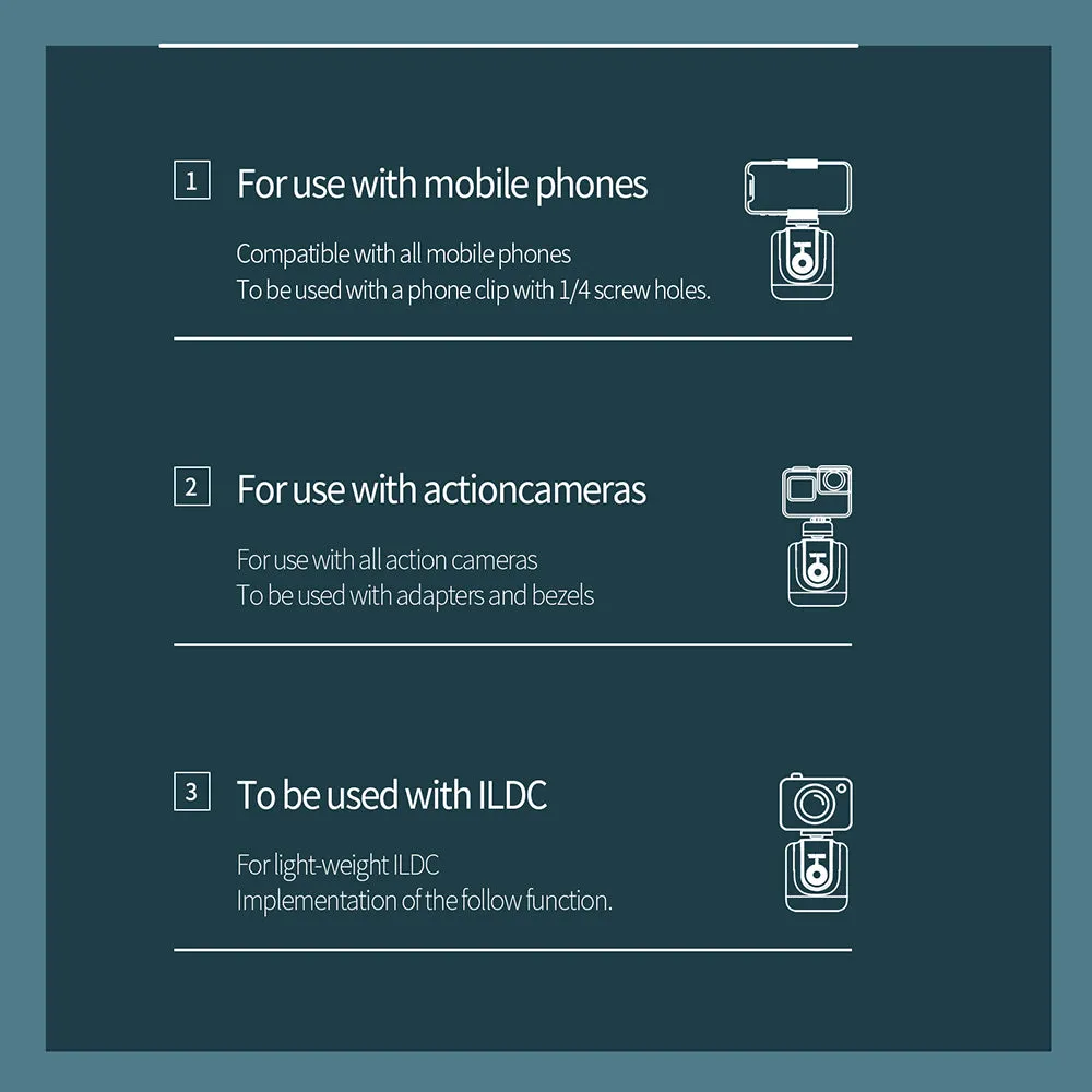 TELESIN Smart Following Gimbal