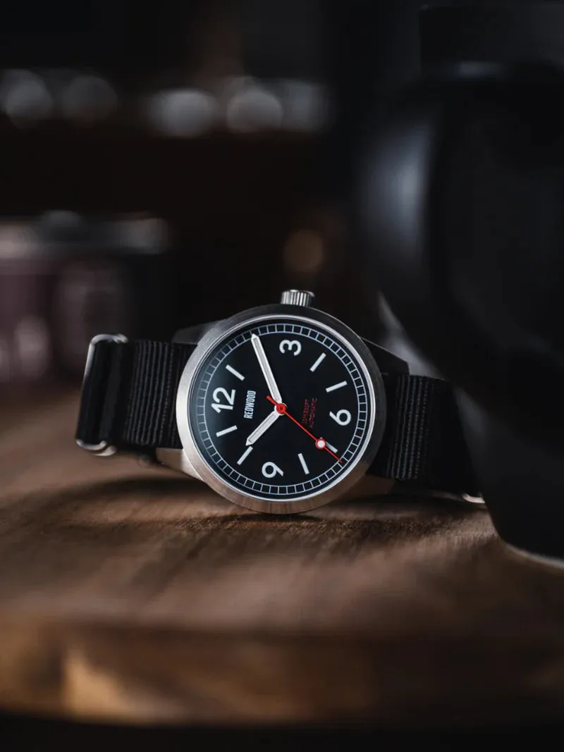 The V3 Military Ops Black Field Watch (Solar)