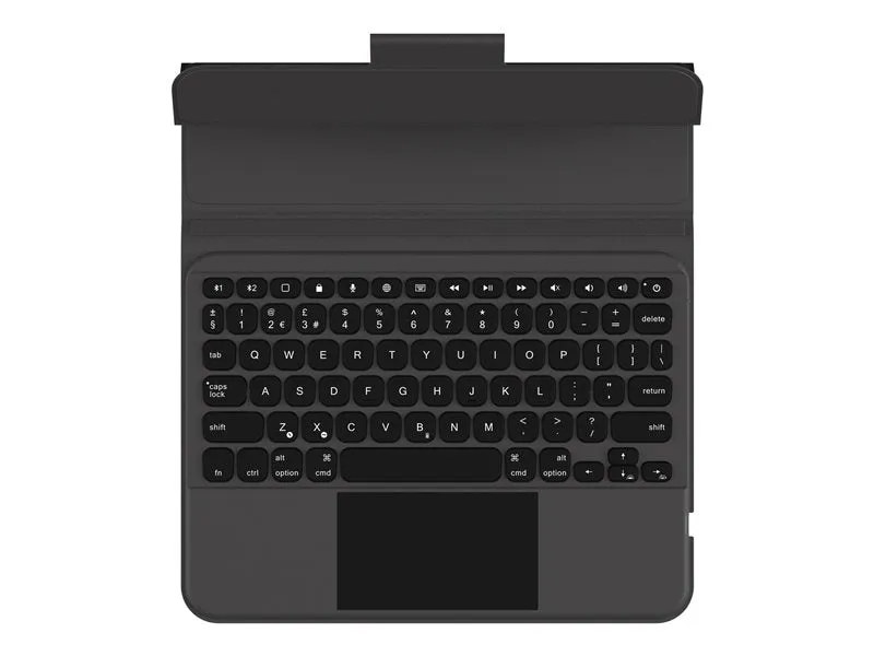 Uag Rugged Bluetooth Keyboard W/ Trackpad For Ipad 10.2 Uk English - Black/Ash - Keyboard And Folio Case (Case) - With T