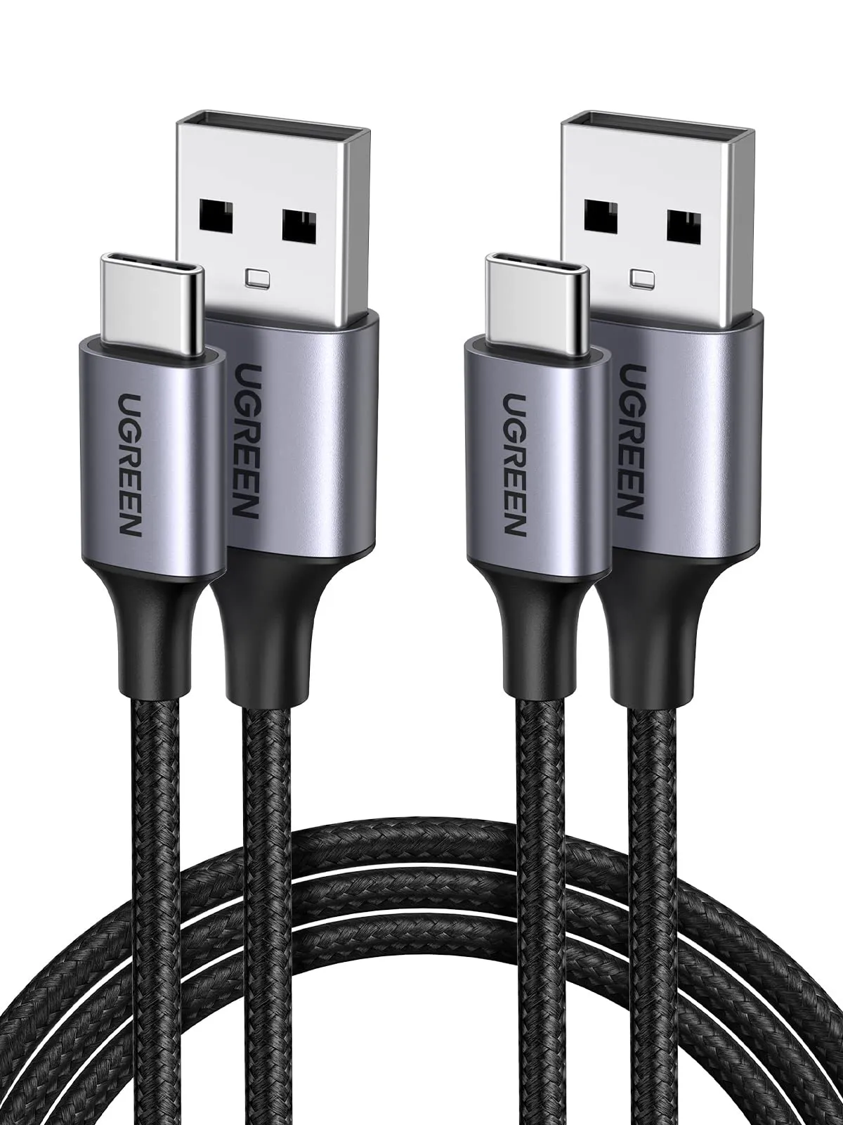 UGREEN 18W 2 Pack USB C to USB C Charger Cable