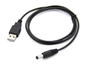 USB 2.0 to DC 5.5mm Cable - 100cm