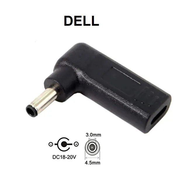 USB-C to Laptop Adapter - 4.5mm X 3.0mm - for Dell