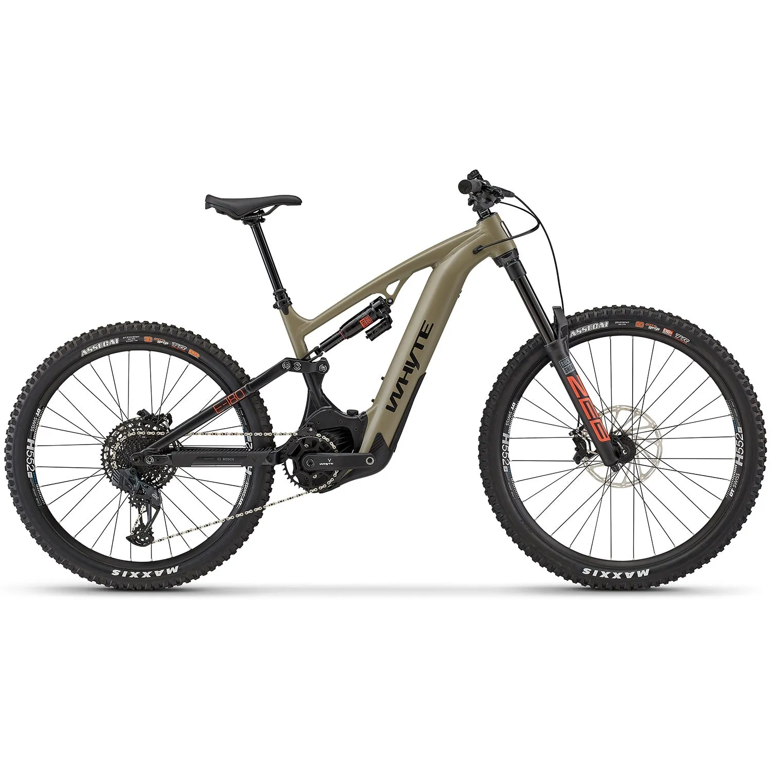 Whyte E-180 S Full Suspension Electric Mountain Bike 2024