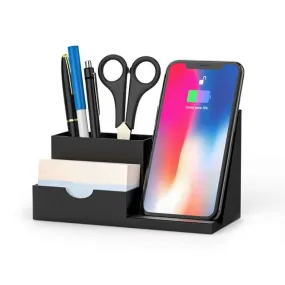 Wireless Charger 15W with Pen Holder