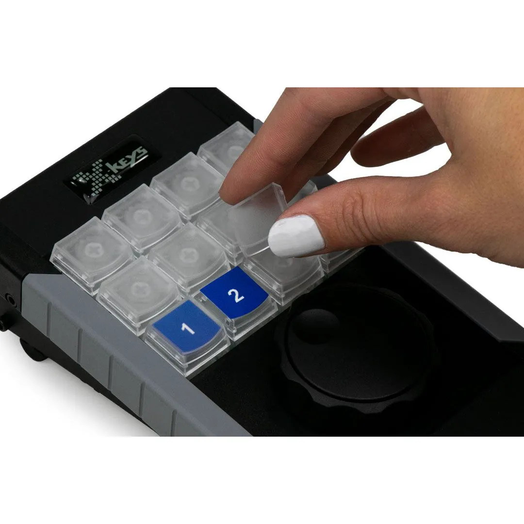 X-keys XBE-12 Jog Shuttle and Programmable Keypad