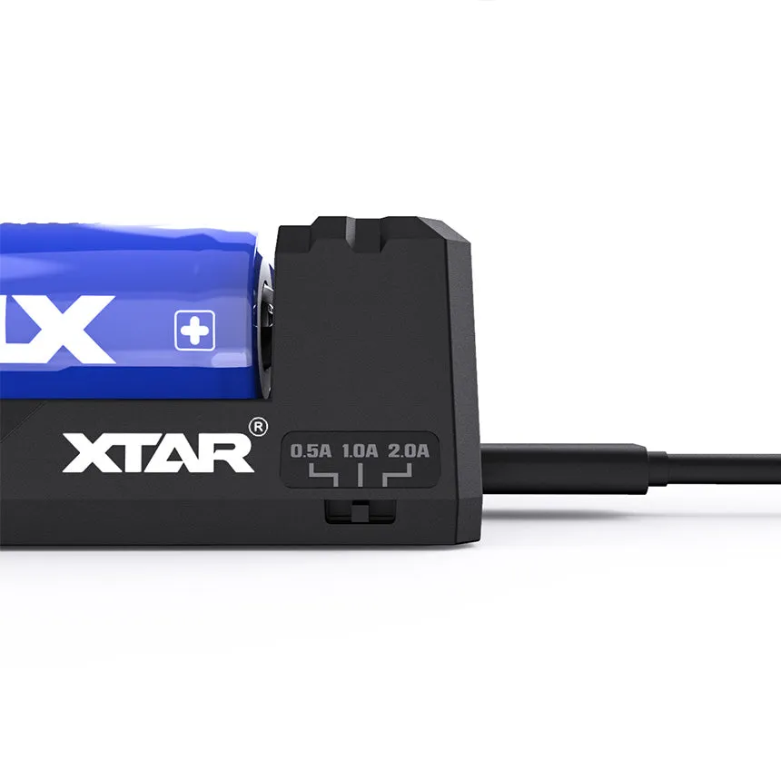 XTAR FC2 2-Bay 2A USB-C Fast Battery Charger