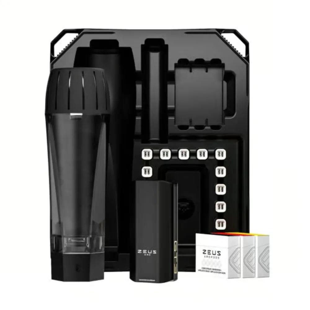 Zeus - Arc GT3 Herb Vaporizer including Zeus Hub, Xtruder & Arc pods